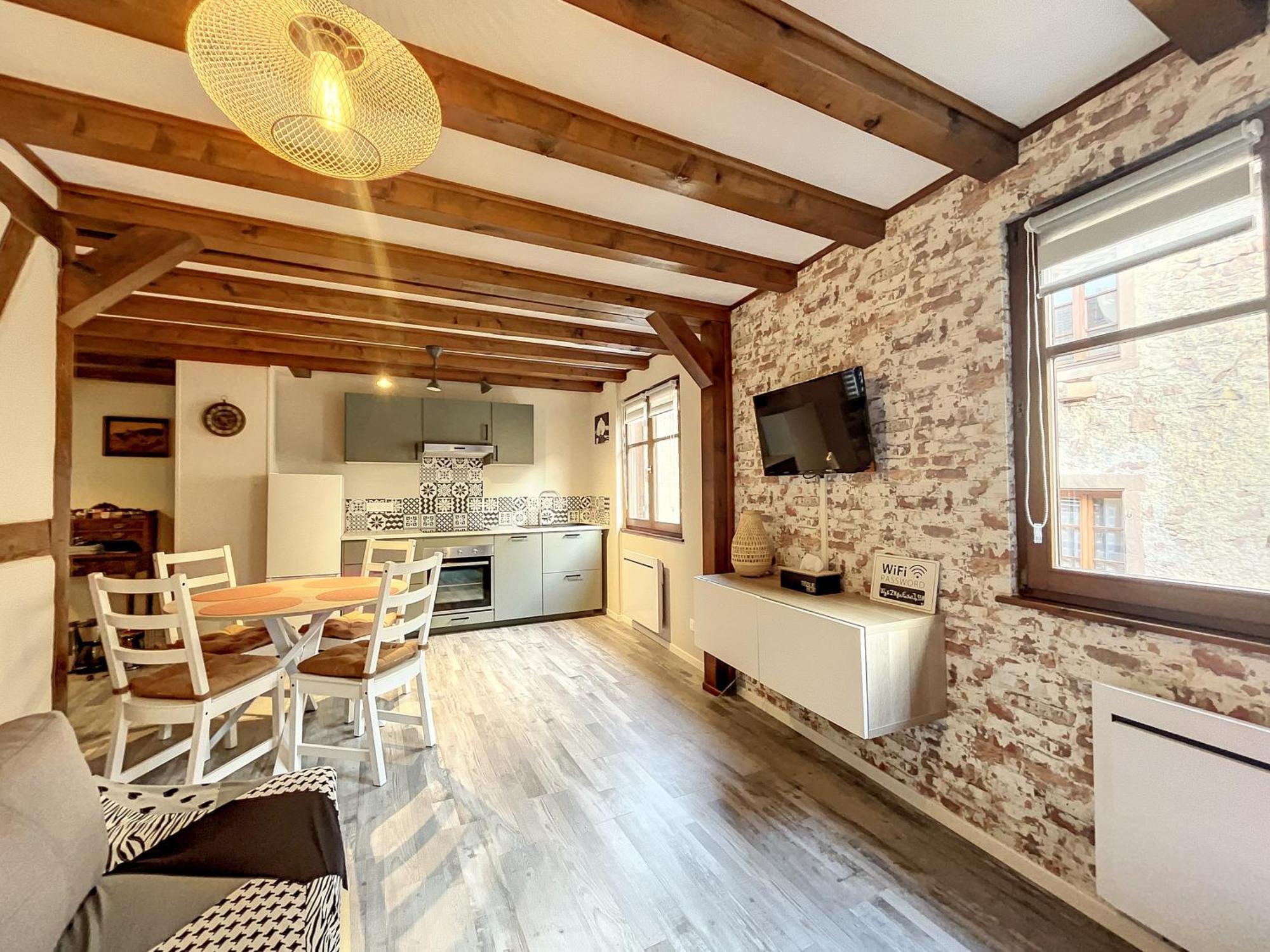 Apartmán Aux Deux Tours Riquewihr Exteriér fotografie